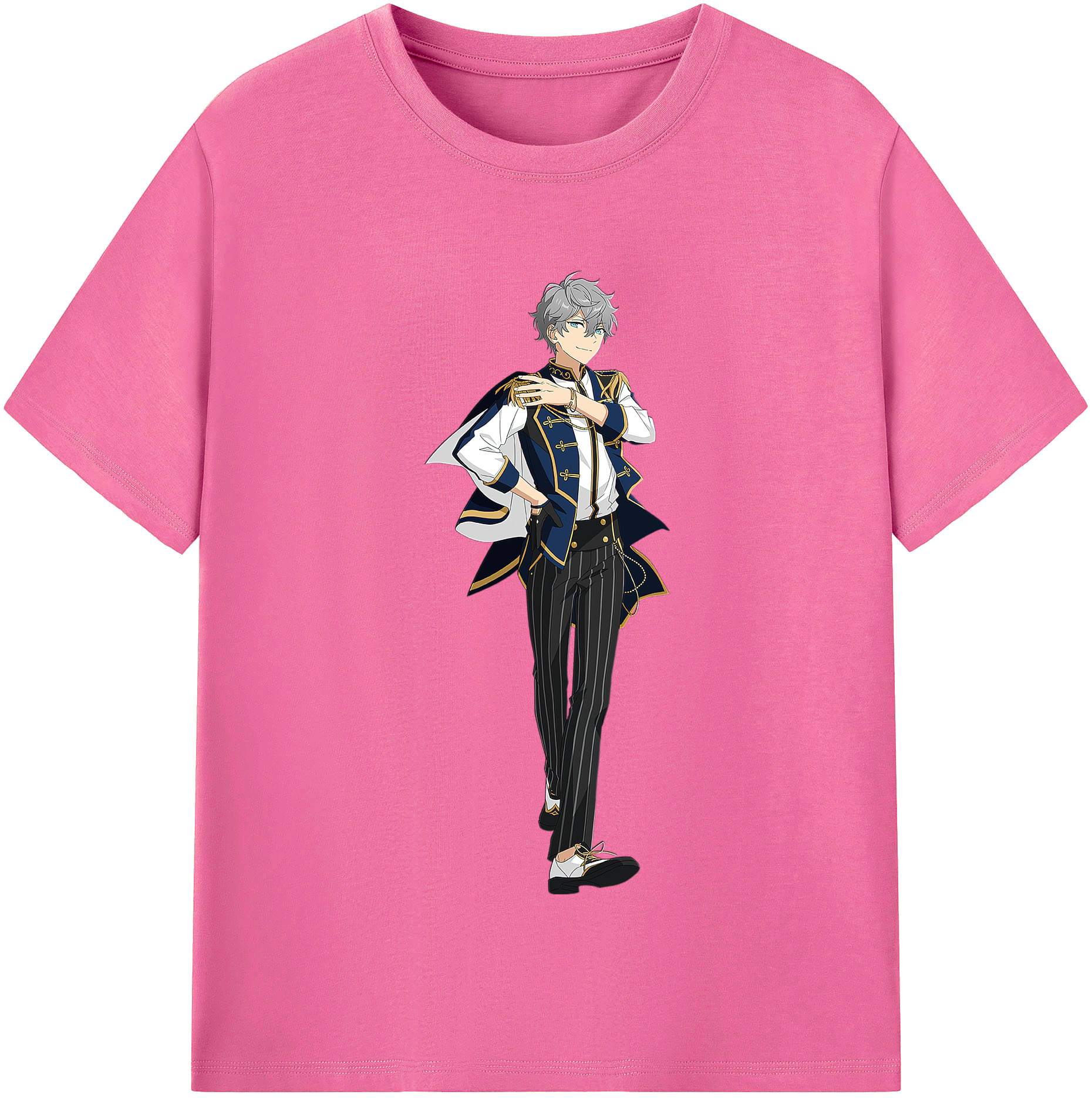 （画像用） あんさんぶるスターズ! Ensemble Stars レディースカジュアルプリントTシャツ（綿100％）